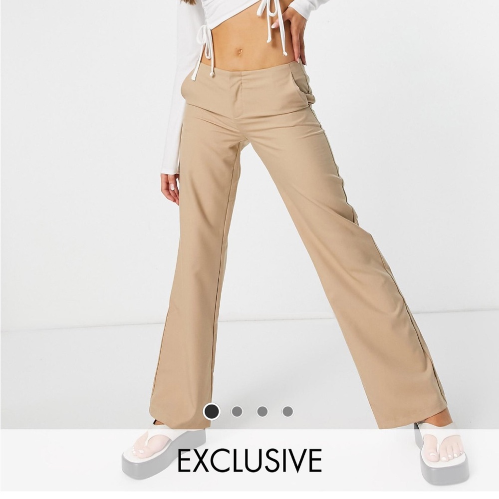 ASOS super low rise relaxed pants